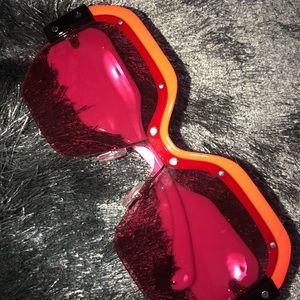 Brand new red sunglasses